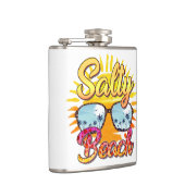 サルティビーチ | トロピカルサン&パームツリー フラスク (右)