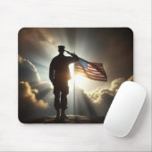 サルティングアメリカ兵 マウスパッド (マウス)