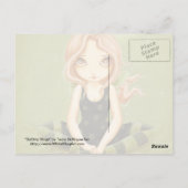 サルティングスラグ – 妖精のスラグ葉書 ポストカード (裏面)