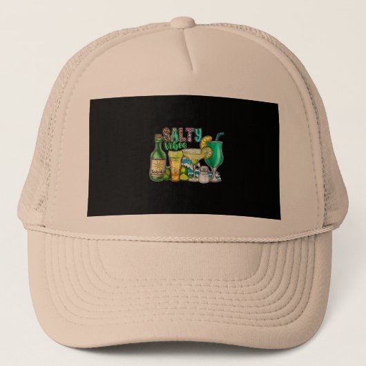 サルティーサマービーブドリンクテキラマルガリータ休暇 キャップ (正面)