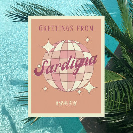 サルディグナイタリアレトロヴィンテージはがき ポストカード