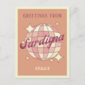 サルディグナイタリアレトロヴィンテージはがき ポストカード (正面)