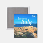 サルディニアイタリア旅行記念冷蔵庫用マグネット マグネット (正面/裏面)