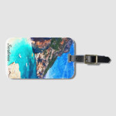 サルディニアイタリ地中海のア景観 ラゲッジタグ (正面横)