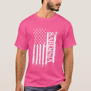 サルディ統一されたニア州動揺してw米国国旗 tシャツ