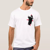 サルデグナ4ボルテ-前面/背面Tシャツ Tシャツ (正面)