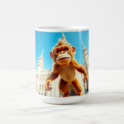 サルデザイン コーヒーマグカップ (中央)