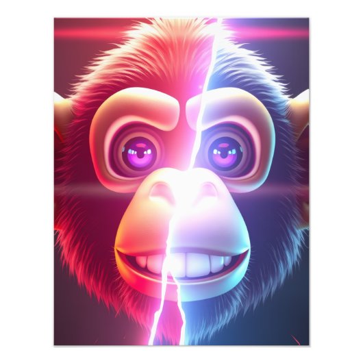 サルデザイン フォトプリント            (正面)