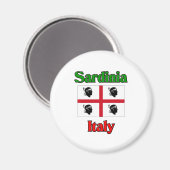 サルデーニアイタリア マグネット (正面/裏面)