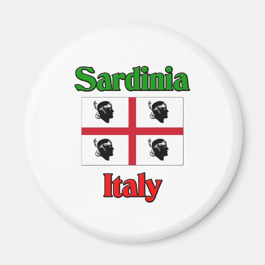 サルデーニアイタリア マグネット (正面)