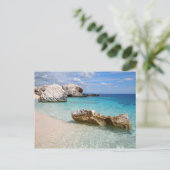 サルデーニャのエメラルドコーストのポストカード ポストカード (スタンド正面)
