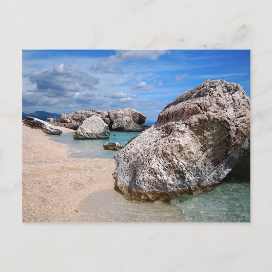 サルデーニャビーチ葉書 ポストカード (正面)