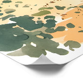 サルデーニャプリントでスクーターに乗る ポスター (角)