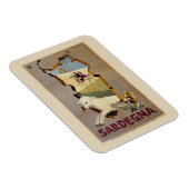 サルデーニャヴィンテージイタリアン旅行広告 マグネット (右側)