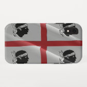 サルデーニャ国旗 –  Case-Mate iPhoneケース (裏面(横))