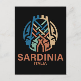 サルデーニャ島 イタリア ポストカード