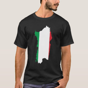 サルデーニャ州イタリア国旗Sardiniaの概要 Tシャツ