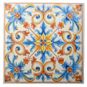 サルデーニャ春 タイル (正面)