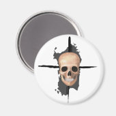 サルデーニャ死のスカル – 磁石 (正面/裏面)