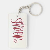 サルデーニャ絵を描、滴、キーホルダー キーホルダー (裏面)