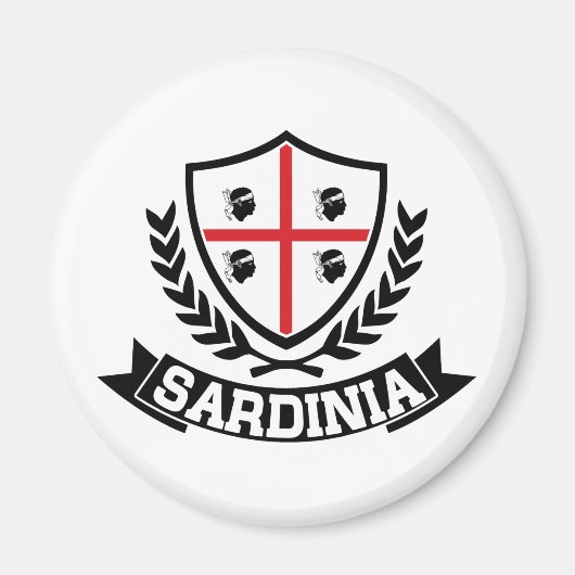 サルデーニャ・イタリア マグネット (正面)