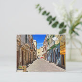 サルデーニャ – カロフォルテのメイン通り ポストカード (スタンド正面)