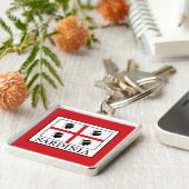 サルデーニャ キーホルダー (側面)