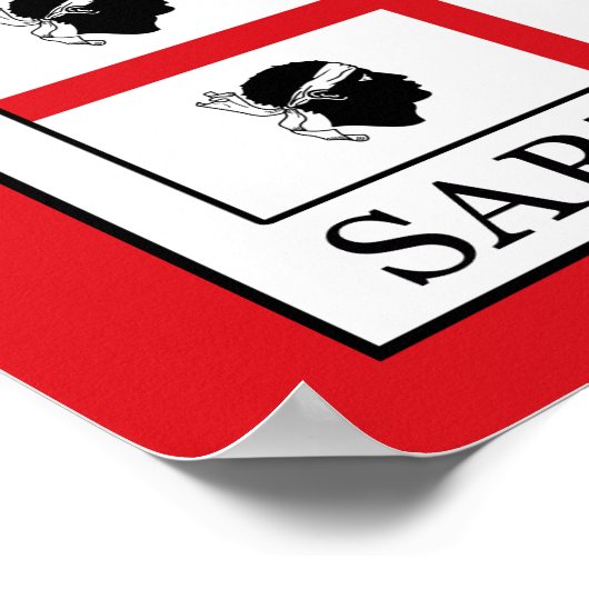 サルデーニャ ポスター (角)