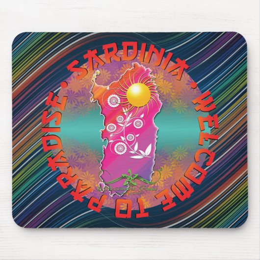 サルデーニャ マウスパッド (正面)