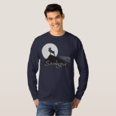 サルデーニャ、マフロン・キング・オブ・ザ・ヒル Tシャツ (正面フル)