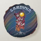 サルデーニャ ラウンドクッション (裏面)