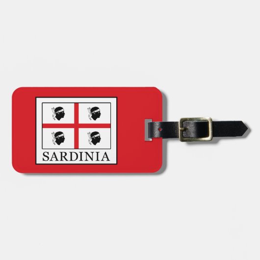 サルデーニャ ラゲッジタグ (正面横)