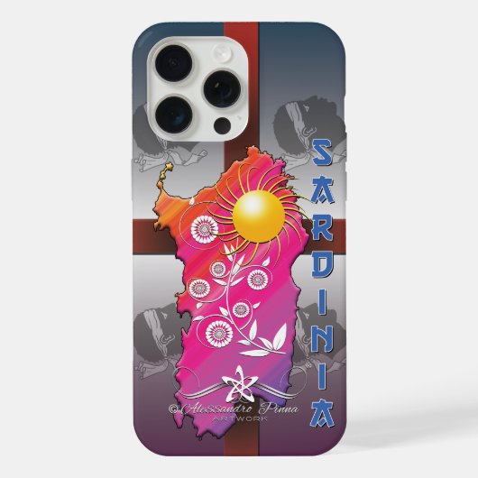 サルデーニャ iPhoneケース (裏面)