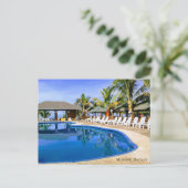 サルトウォータープールビーチリゾートモロンバタン ポストカード (スタンド正面)