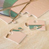 サルトバーンバイザシー・ヴィンテージのポスター。 ジグソーパズル (側面)