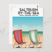 サルトバーンバイザシー・ヴィンテージのポスター。 ポストカード (正面/裏面)