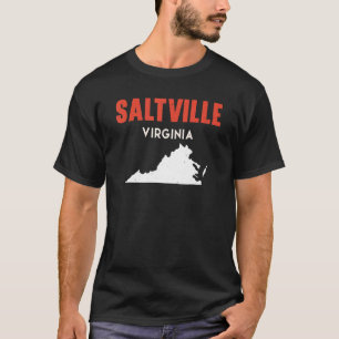 サルトビルバージニアUSA州アメリカトラベルヴァージン Tシャツ