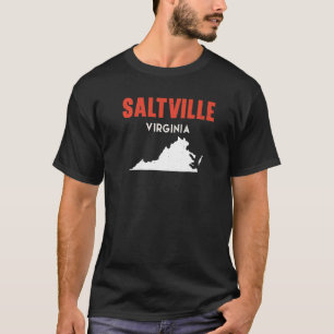 サルトビルバージニアUSA州アメリカトラベルヴァージン Tシャツ