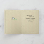 サルトボックス誕生日ハウス カード (内部)