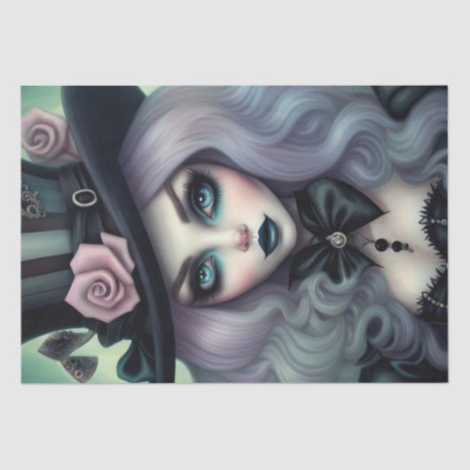 サルトリー不機嫌ハッターパープルヘアデクページ紙 薄葉紙 (正面)