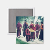 サルナート磁石の僧侶 マグネット (正面/裏面)