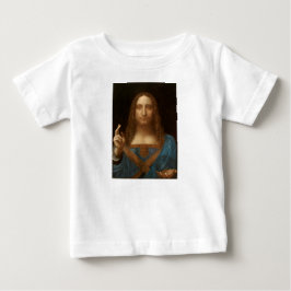 サルバトール・ムンディ (世界の救世主) (ダ・ヴィンチ) ベビーTシャツ