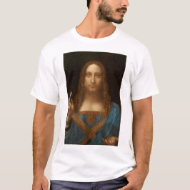 サルバトール・ムンディ（世界の救世主） (ダ・ヴィンチ) Tシャツ