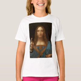 サルバトール・ムンディ (世界の救世主) (ダ・ヴィンチ) Tシャツ