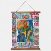 サルバドールクリスト 吊り下げ型タペストリー (正面)