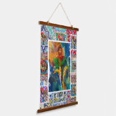 サルバドールクリスト 吊り下げ型タペストリー (傾斜あり)