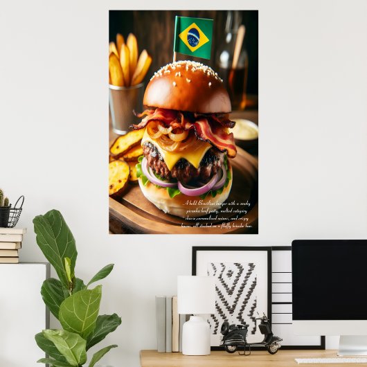 サルバドールサンババーガー感覚24x36 ポスター (ホームオフィス)