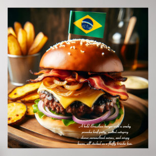 サルバドールサンババーガー感覚 ポスター