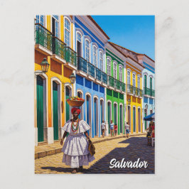 サルバドールブラジルPerlourinho Travel ポストカード