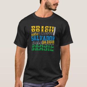 サルバドール・ダ・バイア・ブラジル・スポーツ記念品 Tシャツ